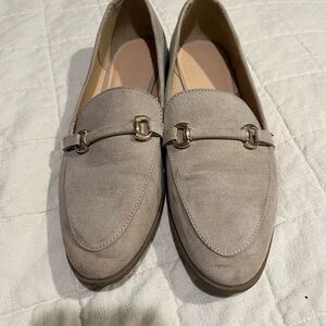 Loft Women's Suede Loafers - Taupe